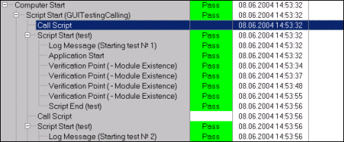 screenshot программы Rational TestManager