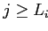 $ j\ge L_i$