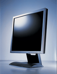 BenQ FP991 — оригинальный внешний вид и удобная конструкция подставки, позволяющая вращать ЖК-панель в разных направлениях 