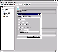 Приватный сервер отмечается в Свойствах. При этом пиктограмма сервера окажется обведена красной каемкой, а в меню появится пункт Registrations