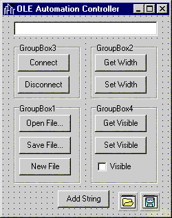 Главная форма контроллера автоматизации