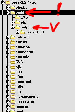 Дерево исходников JBoss