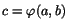 $c=\varphi (a,b)$