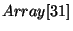 $ Array[31]$