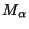 $ M_\alpha$