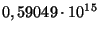 $ 0,59049\cdot10^{15}$