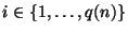 $ i\in \{ 1,\dots ,q(n)\}$