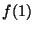 $ f(1)$