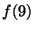 $ f(9)$