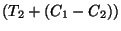 $ (Т_2+(С_1-С_2))$