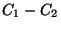 $ С_1-С_2$