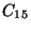 $ С_{15}$