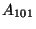 $ A_{101}$