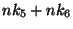 $ nk_5 + nk_6$