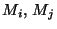 $ М_i,  М_j$