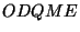 $ ODQME$