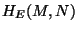 $ H_E(M,N)$