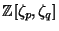 $ \ZZ[\zeta_p,\zeta_q] $