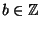 $ b\in\ZZ $