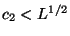 $ c_2<L^{1/2}$